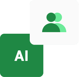 Collaborate simultaneously with AI and your team